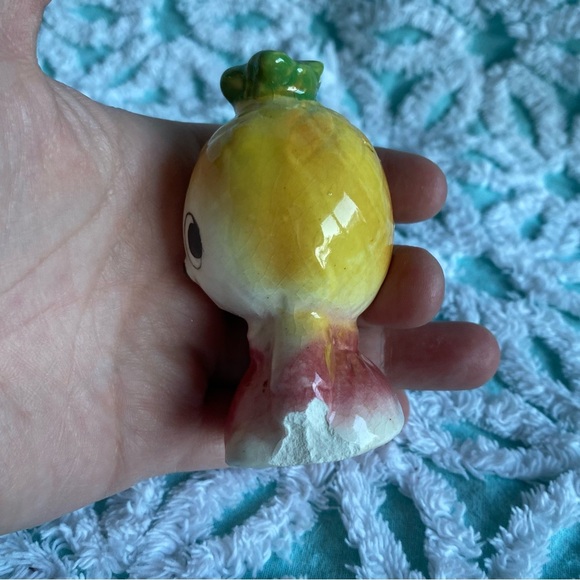 Vintage Anthropomorphic Salt & Pepper shakers 3 sets ! Fruits with faces kitschy - Picture 12 of 13